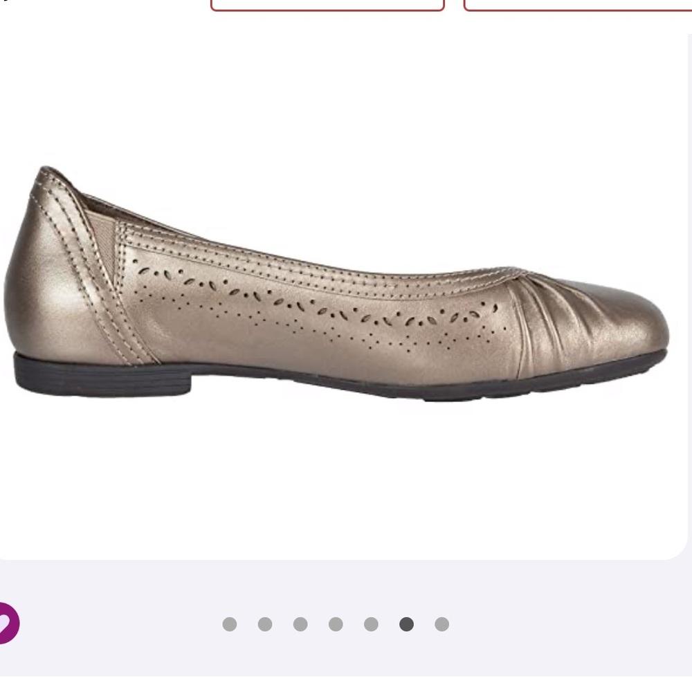 Earth® leather ballet flat in like new condition😍